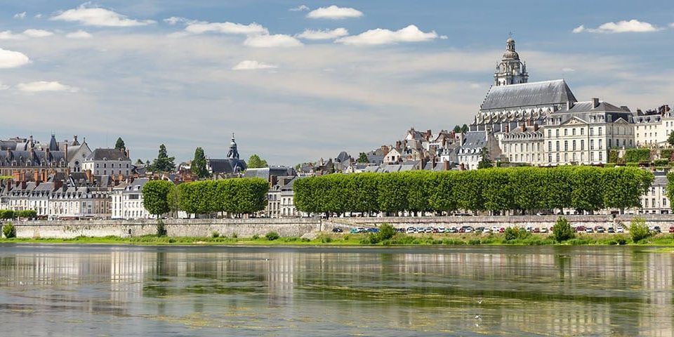 Blois skyline Blois castle overlooking the Loire River