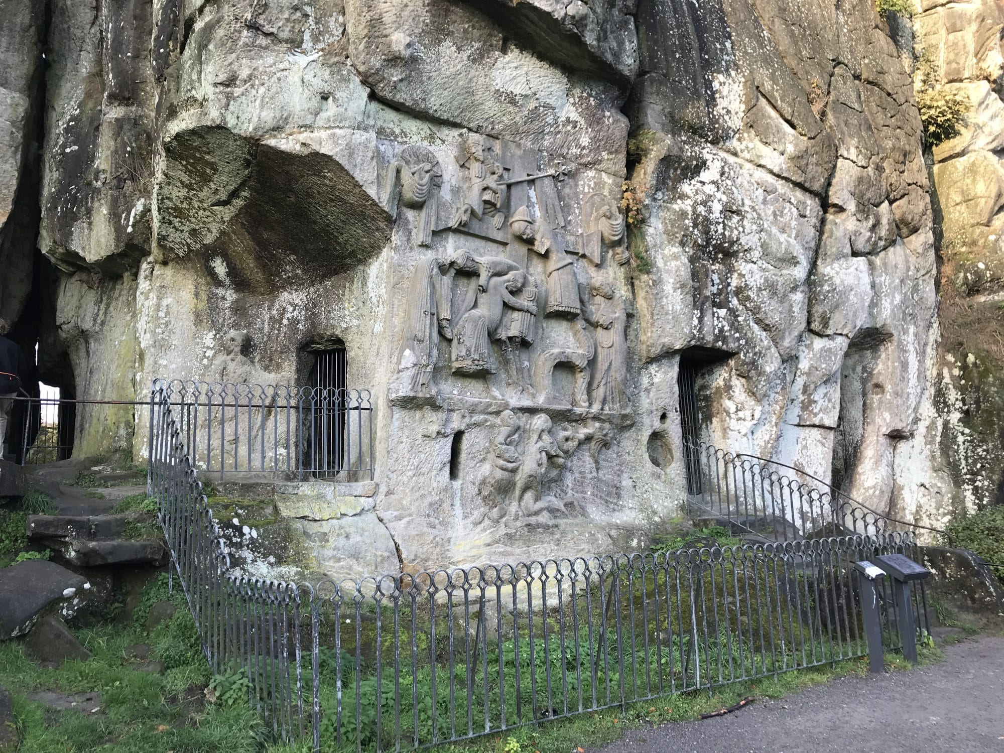 Rock carvings at Externsteine