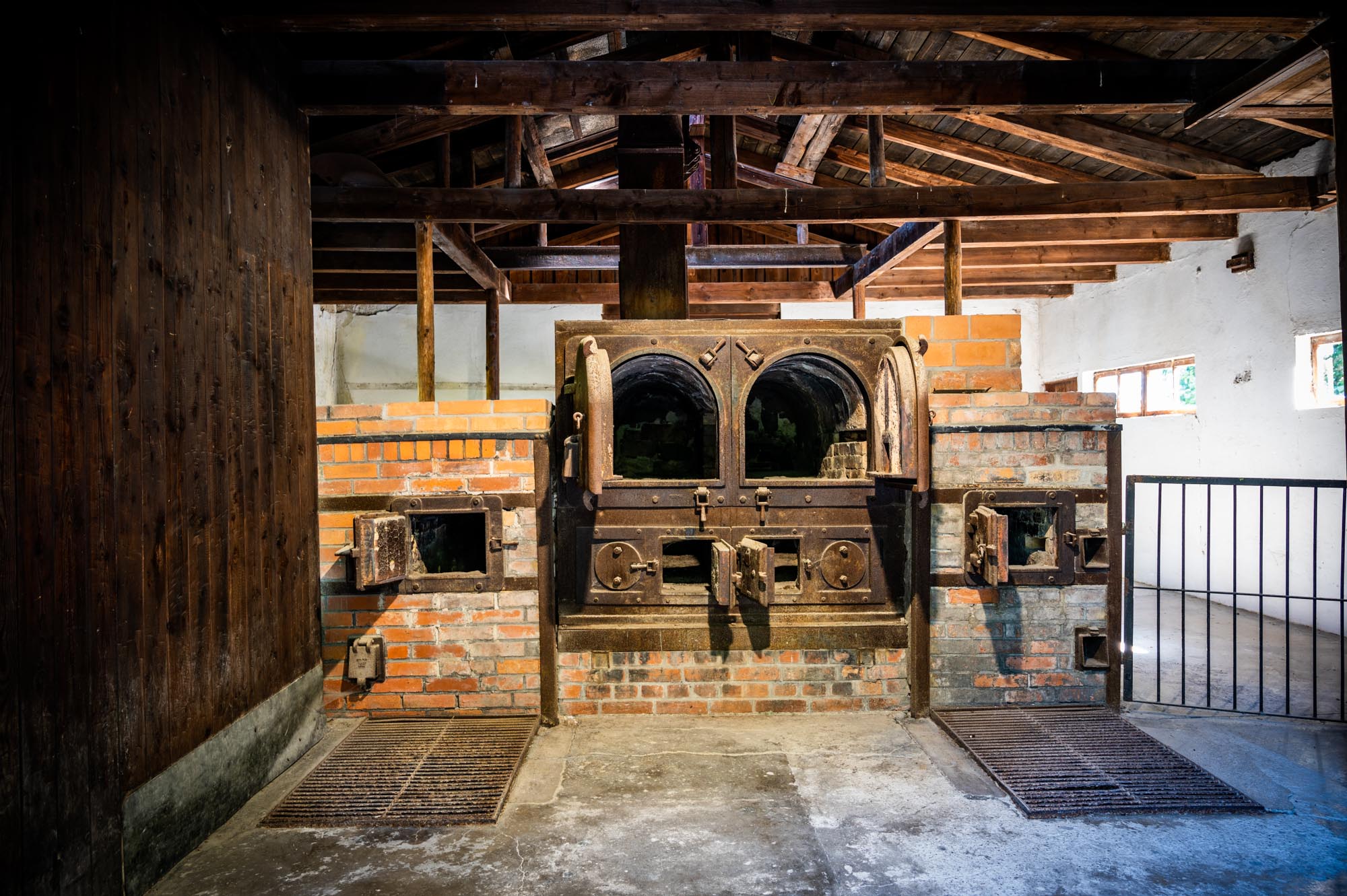 the ovens in Dachau