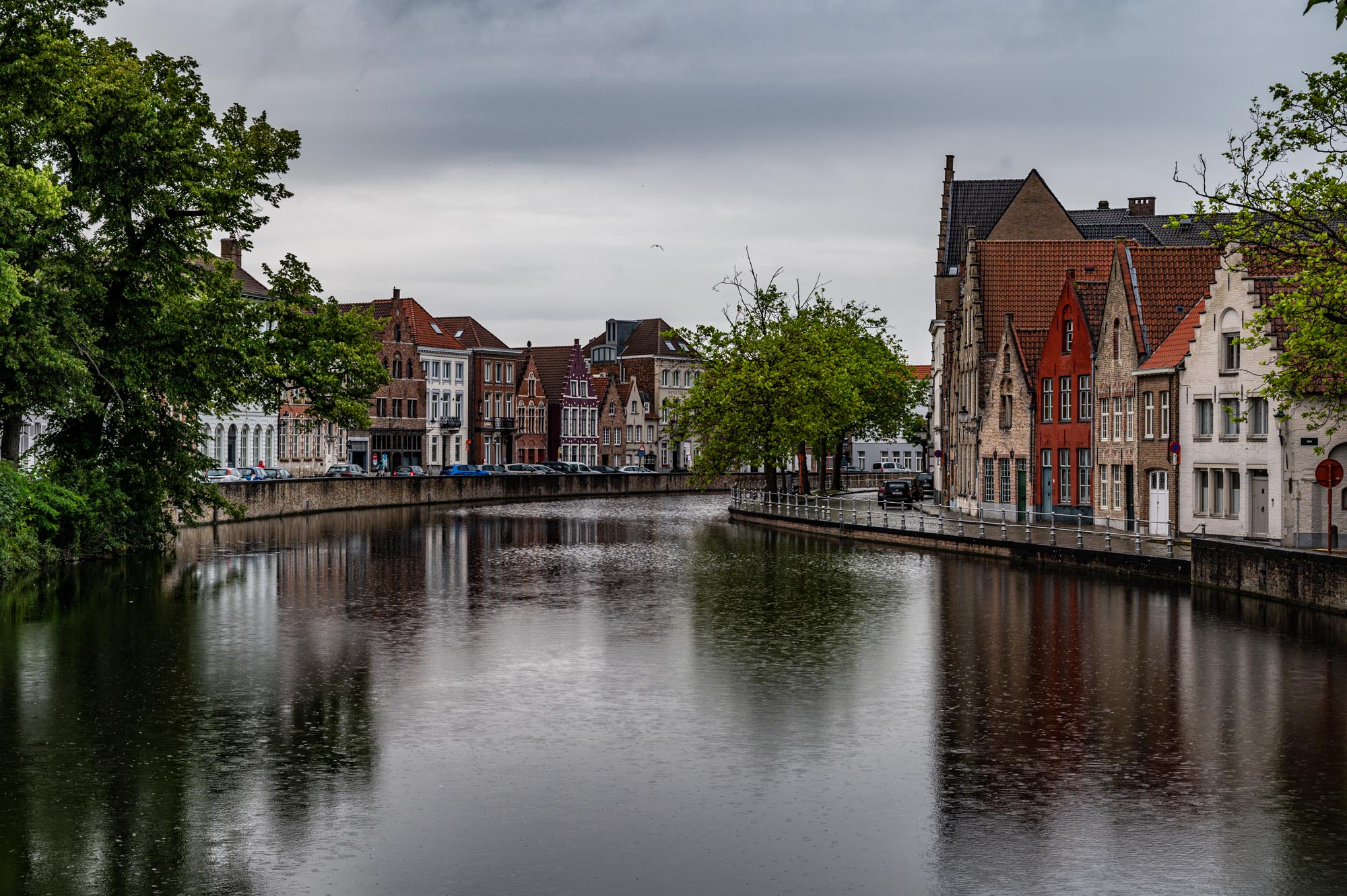 Bruges canal scene