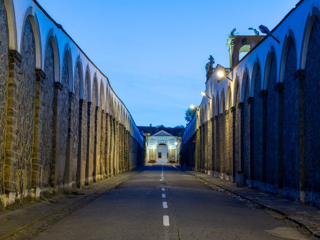 Decin-20 The road known as the "Long Drive"