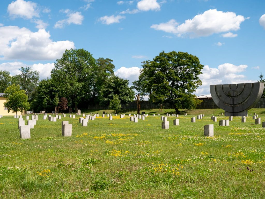 jewish cemetery in Terezin jewish cemetery in Terezin