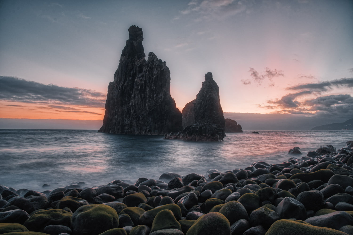 beautiful coastal scenes in Madeira