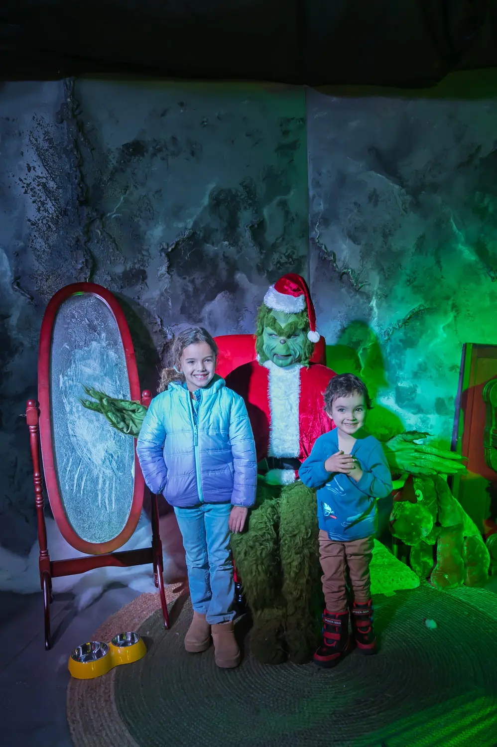 Declan and Lucy with Grinch-5