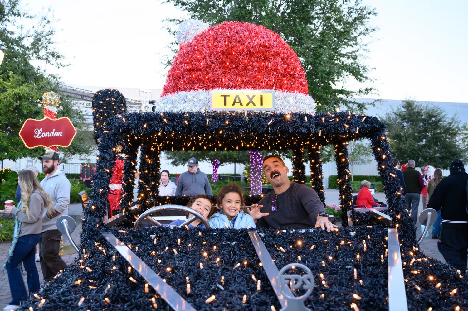 Jake and kids in car